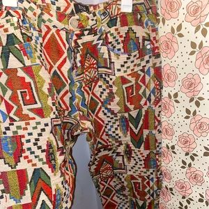 New Boohoo Man 34R Aztec Skinny Jeans